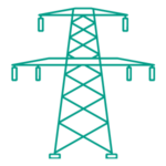 icon for electricity grid